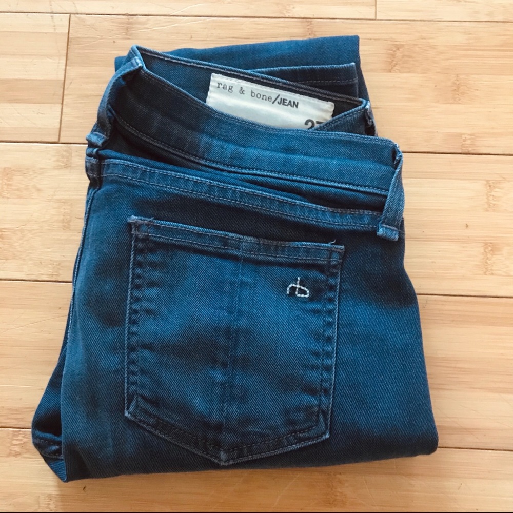 Rag & Bone Mid-Rise Skinny Jean